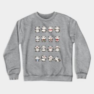 Various feeling of Panda Crewneck Sweatshirt